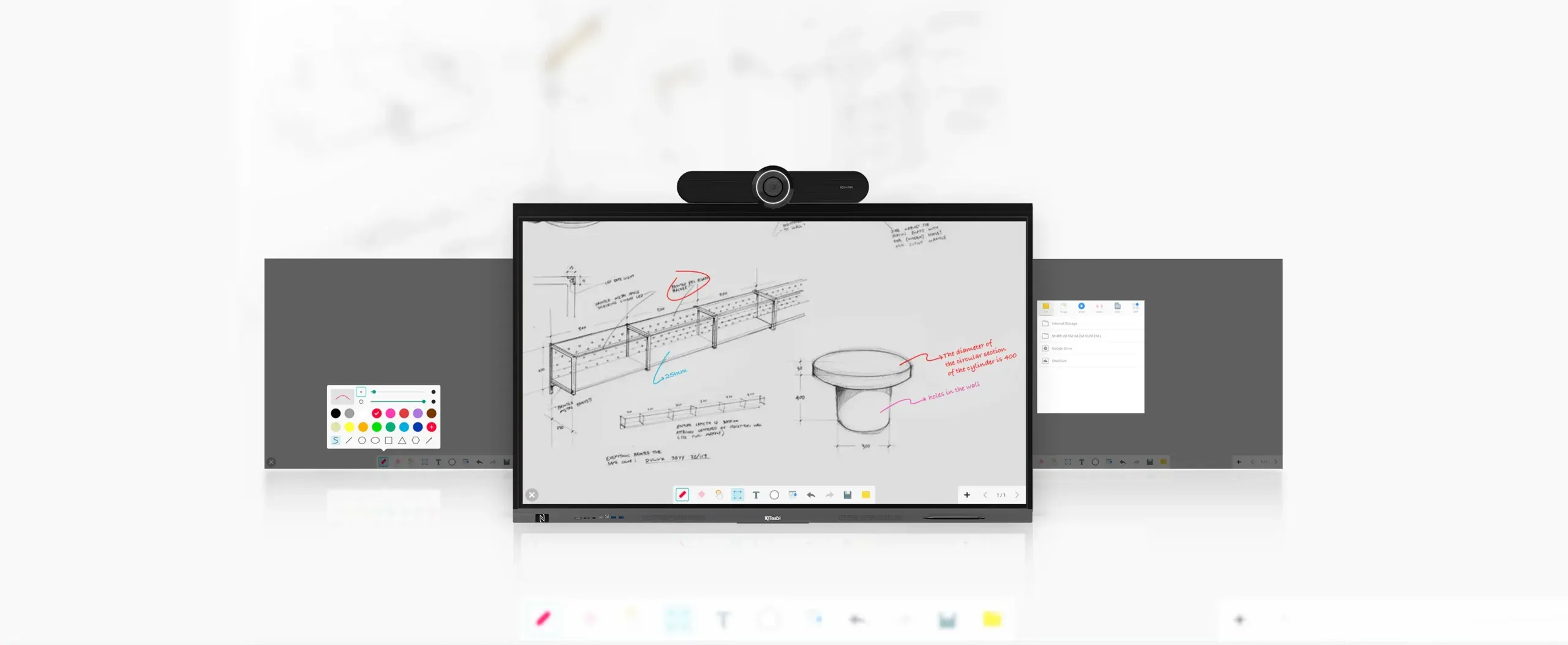 Embedded Whiteboard & Annotation
